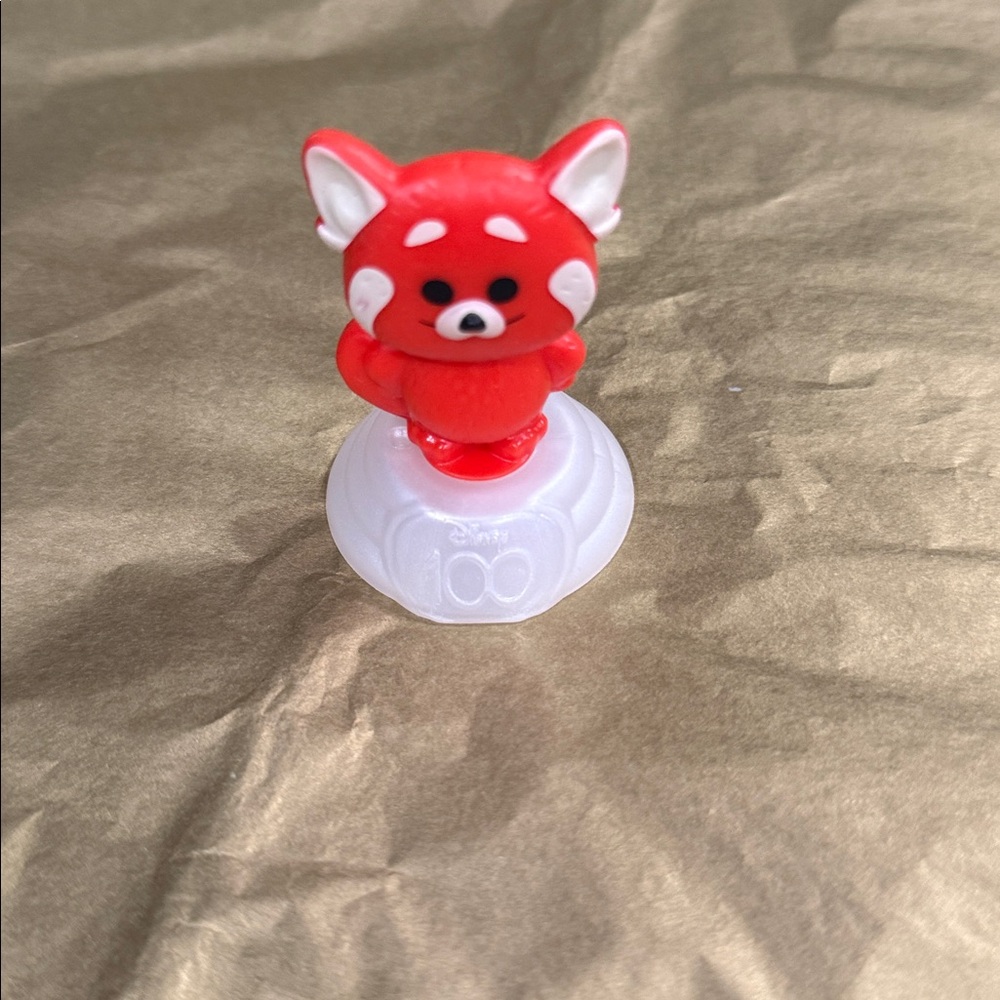 Disney 100 Anniversary Collection Red Mei Panda Figurine